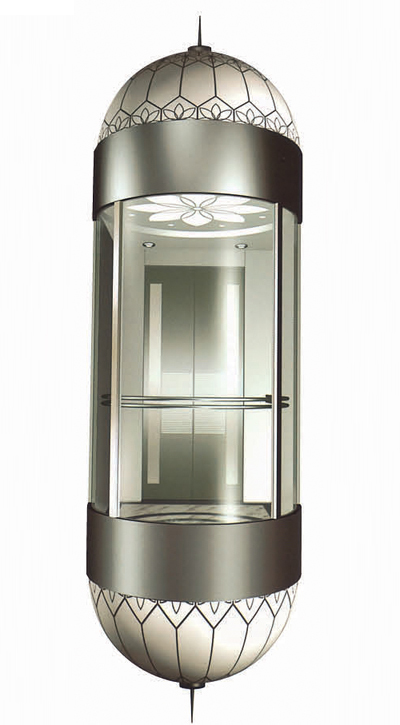 圆弧型观光轿厢 - 北京首力电梯有限公司 官网